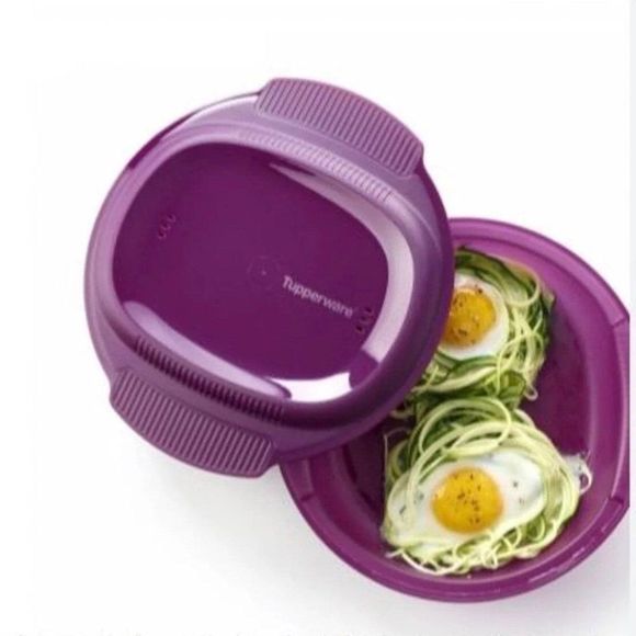 Tupperware Kitchen Nib Tupperwaremicrowavable Large Breakfast Maker